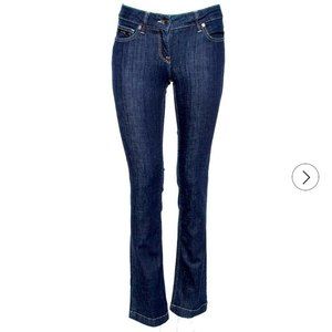 Burberry Brit Harbourne Cigarette Leg Denim Jean Pants in Medium Wash Size 27